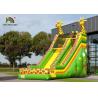 Buy cheap Green / Yellow Giraffe PVC Inflatable Dry Slide Customize Slide For Outdoor Activities from wholesalers