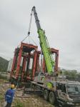 80ton Lifting Capacity Folding Boom Truck Crane Trucks Mobile Crane ZTC800H7