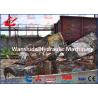 Buy cheap Hydraulic Metal Scrap Bailer Press Capacity 4-6ton per Hour 74kW Motor Metal Compactor from wholesalers