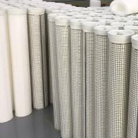 Buy cheap Polyester Material High Temperature Water Filter Stainless Steel Cage Support product