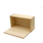 Unfinished Pine Wood Jewelry Display Cases Personalised Jewellery Box With