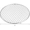 Buy cheap Anping BBQ Barbecue Net with Legs 304 Stainless Steel Wire Grill Cross Steaming Cooling Barbecue Rack (12") from wholesalers