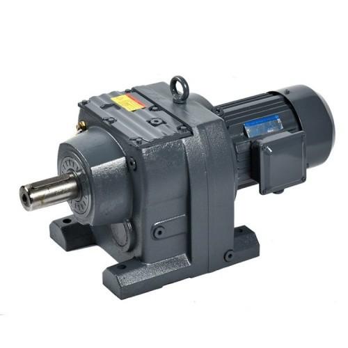 Buy cheap R Series 50/1 Ratio Helical Gear Coaxial Helical Gear Speed Reducer from wholesalers