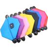 Buy cheap Plain Microfiber Womens Travel Cosmetic Bags and Cases , Rose / Yellow / Blue from wholesalers