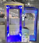 Stainless Steel Thermometry Disinfection Door System