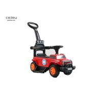 Buy cheap 4 Wheel Musical Red Push Along Car With Handle 99*42*85CM 4.6KG product