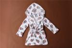Buy cheap Cute Printed Childrens Towelling Bathrobe Soft Touch Bath Gown For Kids from wholesalers