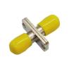 Buy cheap Metal SX ST Adapter , SM MM ST Fiber Coupler With Red Dust Cap from wholesalers