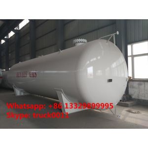 Buy cheap hot sale 60,000L horizontal stationary surface lpg gas storage tank, bulk surface propane gas storage tank for sale from wholesalers