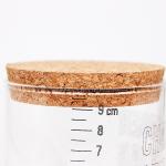 Wooden Cork Glass Jar Lids Cap For Candle Top Airtight Seal