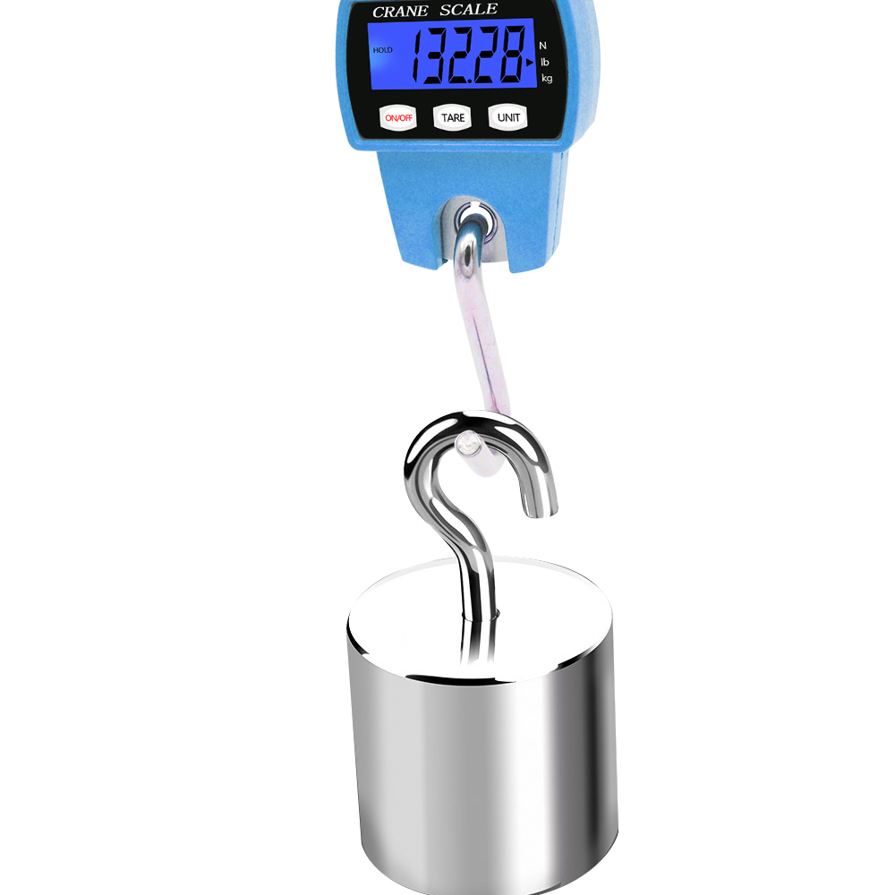 Hanging Scale Heavy Duty Stainless Steel Hook Scales 300kg/150g/50g/100g Capacity Portable Digital Crane Scale 0.01g Accuracy