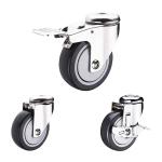 300lbs Capacity 5 Inch Polyurethane Wheels , ISO9001 Industrial Polyurethane