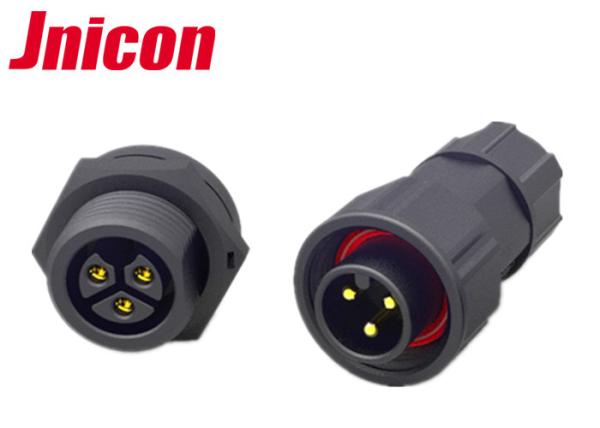 Buy cheap IP68 Waterproof Outdoor Lighting Connectors 20A / 300V 4.5-11mm Cable Diameter from wholesalers