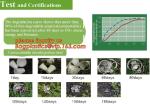 biodegradable corn starch plastic round food tray, Eco-friendly corn starch