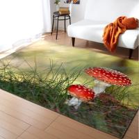 Buy cheap Landscape Cartoon Bedroom Floor Carpets Rug Under Dining Table Machine Washable product