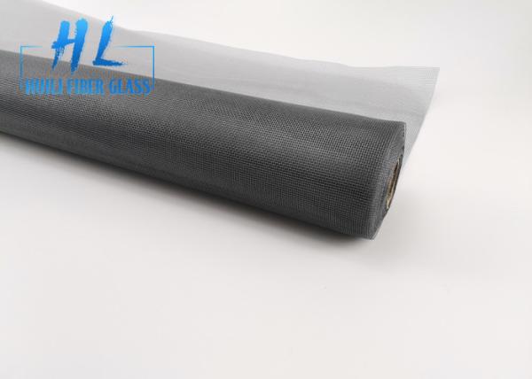 Buy cheap 36 Inch Fiberglass Mosquito Net , Plain Weave Fiberglass Fly Screen Grey Color from wholesalers