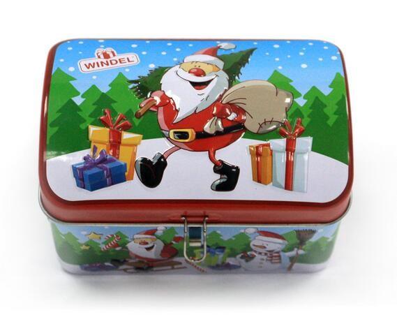 Buy cheap Vintage Christmas storage tins for gift from wholesalers