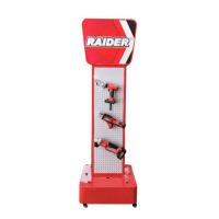 Buy cheap Exhibition Floor Standing Metal Display Fixture Drill Power Tools Hardware Store product