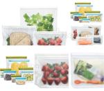 Reusable cheap wholesale plastic peva food storage bag,Reusable silicone safe