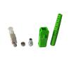 Buy cheap Green PC Fiber Patch Cord Connectors 0.9mm 2.0mm 3.0mm , SC APC Connector from wholesalers