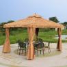 Buy cheap Doubletop Outdoor Thatched Garden Gazebos 3000*3000*3000mm from wholesalers