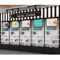 Buy cheap Cold Rolled Steel Cosmetic Display Cabinet / Retail Makeup Display Stand product