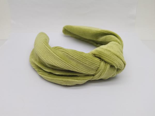 Buy cheap Green Fabric Hairband with Various Colors and Designs for Women from wholesalers