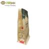 Buy cheap 26oz 750g Aluminum Foil Kraft Paper Packaging Bags With Valve And Zipper from wholesalers
