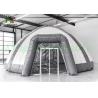 Buy cheap White Grey Dome Spider Inflatable Event Tent By Waterproof PVC Tarpaulin from wholesalers