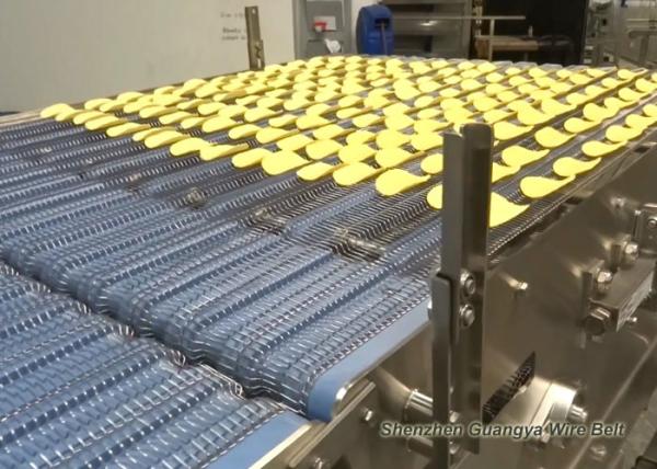 Buy cheap Wear Resistant Honeycomb Stainless Steel Conveyor Belt , Metal Mesh Anti Fractures For Food from wholesalers