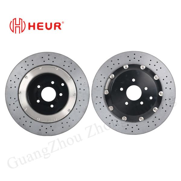 Buy cheap Heur Brake Carbon Ceramic Disc For Bmw E46 E36 330i M Upgrade 380*28mm Rear Set from wholesalers