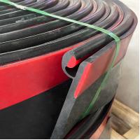 Buy cheap Abrasion Resistant Belt Conveyor Side Skirt Y Type Skirting Rubber Lining product