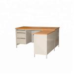 Stainless Steel Simple Office Manager Steel Executive Desk