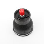 Black Airstroke Actuator Firestone Air Bags WO-358-3000 Assembly Height 2 In