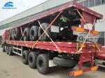 Quickly Loaded Unloaded Container Semi Trailer 2 Axles 3 Axles 40-50 Tons