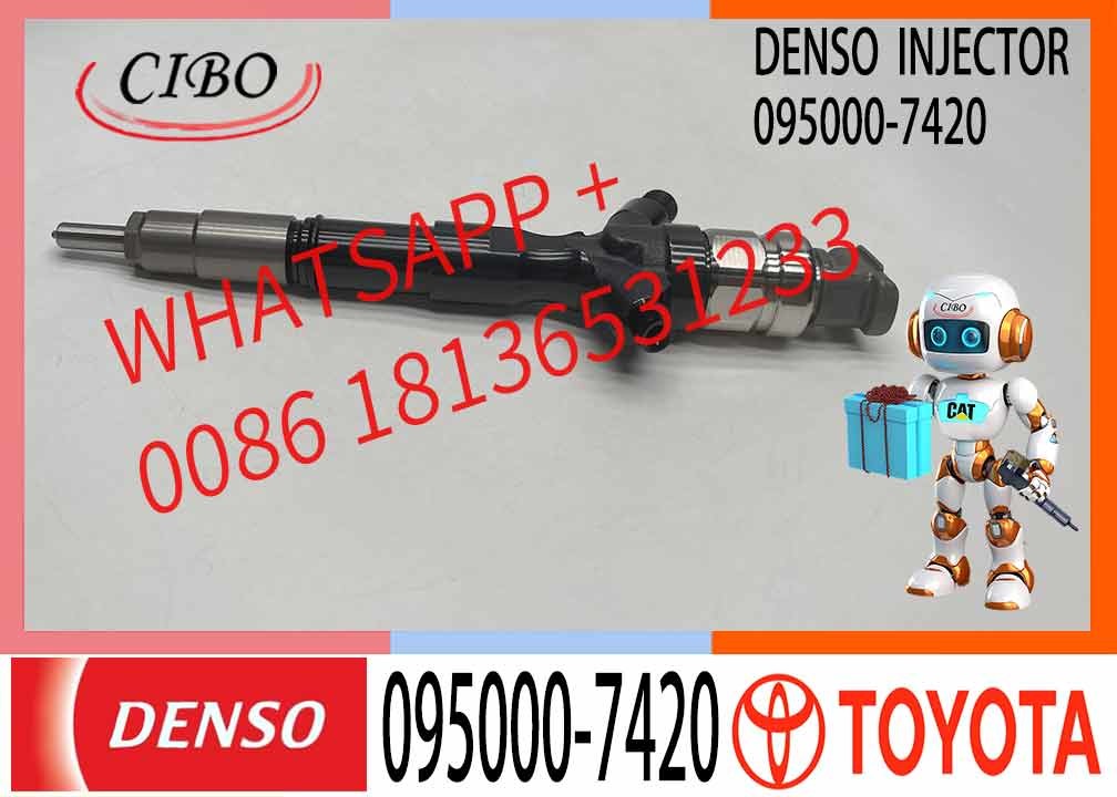New Common Rail Injector 095000-7420 095000-7430 095000-7790 for 1KD 2KD Diesel Nozzle Assembly High Quality