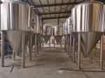 3mm Beer Fermentation Vessel Pressure Tank With Cooling Jacket
