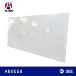 Dazzling 25MM White Veined Calacatta Kitchen Island Quartz Table Top