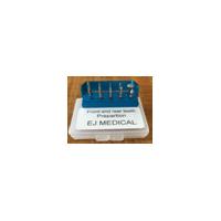 Buy cheap Front&rea teeth crown preparation kit/10pcs/box,silver color diamond burs product