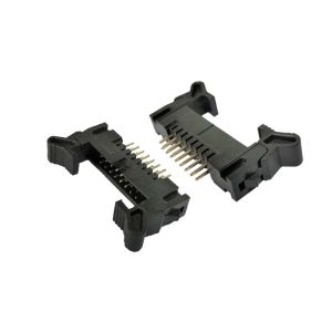 Shrouded 16 Pin Header Connector DIP 2.0mm Pitch Straight Type EH Series