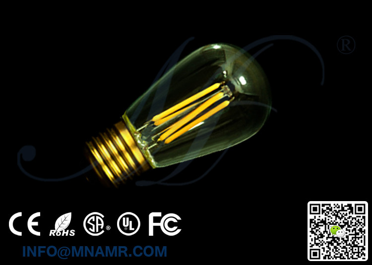 DIY Edison Bulb LED ST45 Bulb 4W E26 E27 B22 110v-130v 220v-240v Cold White 6000K Wedding Party Decorative Lighting