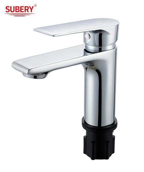 Buy cheap Sanitary Ware Factory Direct Sales Single Handle Bathroom Basin Faucets Cold Mixer ISO Modern Contemporary Ceramic Apartment from wholesalers