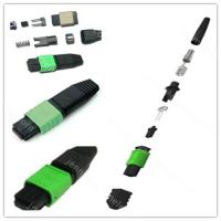 Buy cheap MTP/MPO Fiber Optic Connector Male and female for 4,8,12,24 fiber ribbons with product