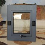 Aluminum Color Middle Pivot Hopper Windows UPVC Frame Skylight