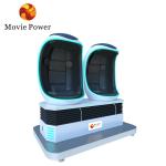 2 Players Virtual Reality 9d Egg Chair 9d Vr Roller Coaster Game Machine