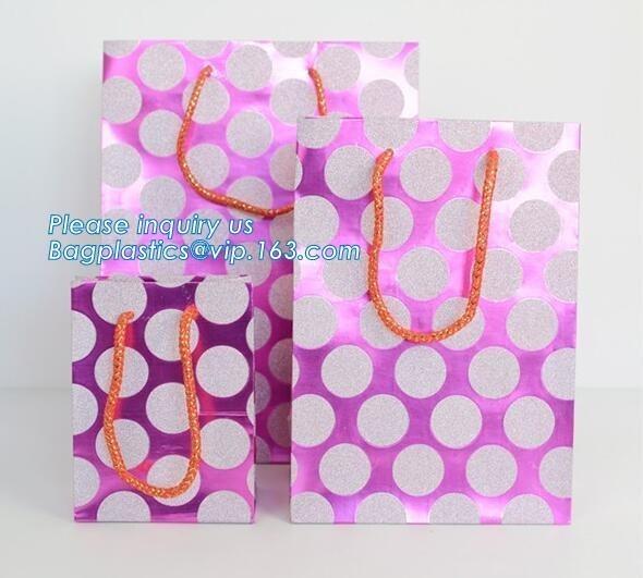 gift tote bag custom printing paper carrier bag for flower,portable luxury paper