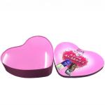 Large Heart Shape Chocolate Gift Tin Box Valentine Candy Tins