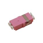 Low Insertion Loss LC UPC Duplex Optic Fiber Adapter Without Flange