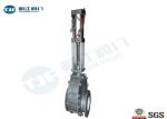 Pneumatic Industrial Gate Valve , Ceramic Double Disc Gate Valve