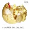 Buy cheap Fashion wholesale hen jewelry box metal pewter hen trinket box from wholesalers